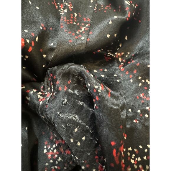 Bottega Veneta Black Pixel Pattern Pyjama Shirt Mens 50/M Graphic Silk Blend - Picture 11 of 16